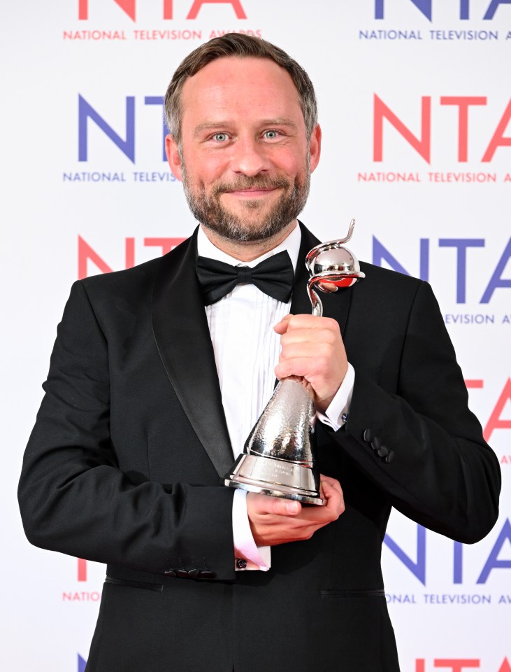 Peter won the Serial Drama Performance award during the NTAs 2024 for his storyline