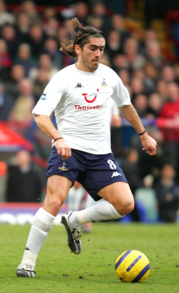 He played for Tottenham between 2004 and 2006