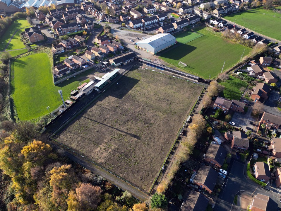 The pitch is in an unplayable state forcing the club to play home matches miles away