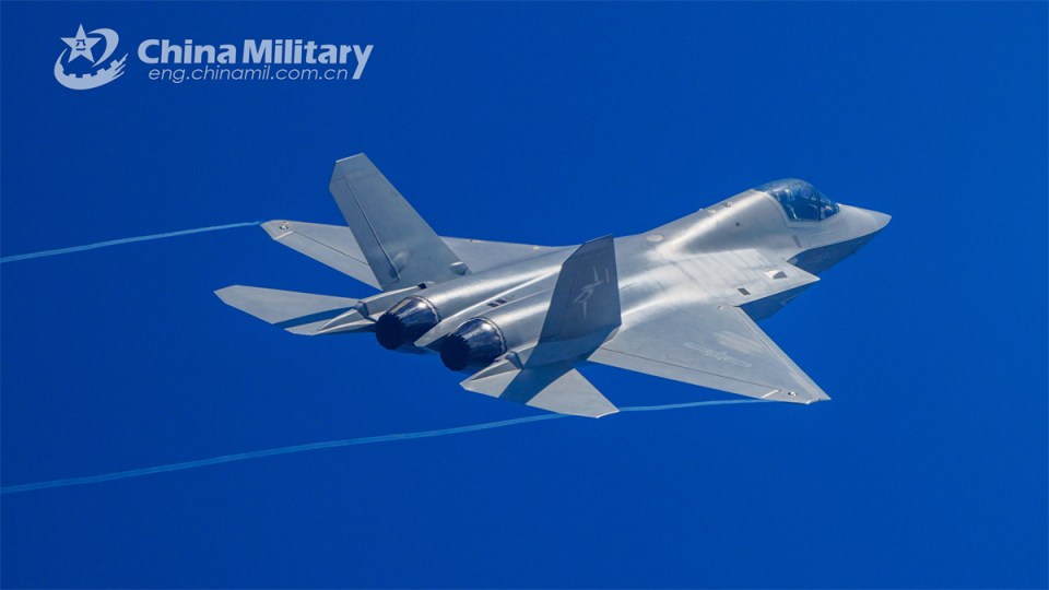 China's J-35A has been unveiled at an airshow