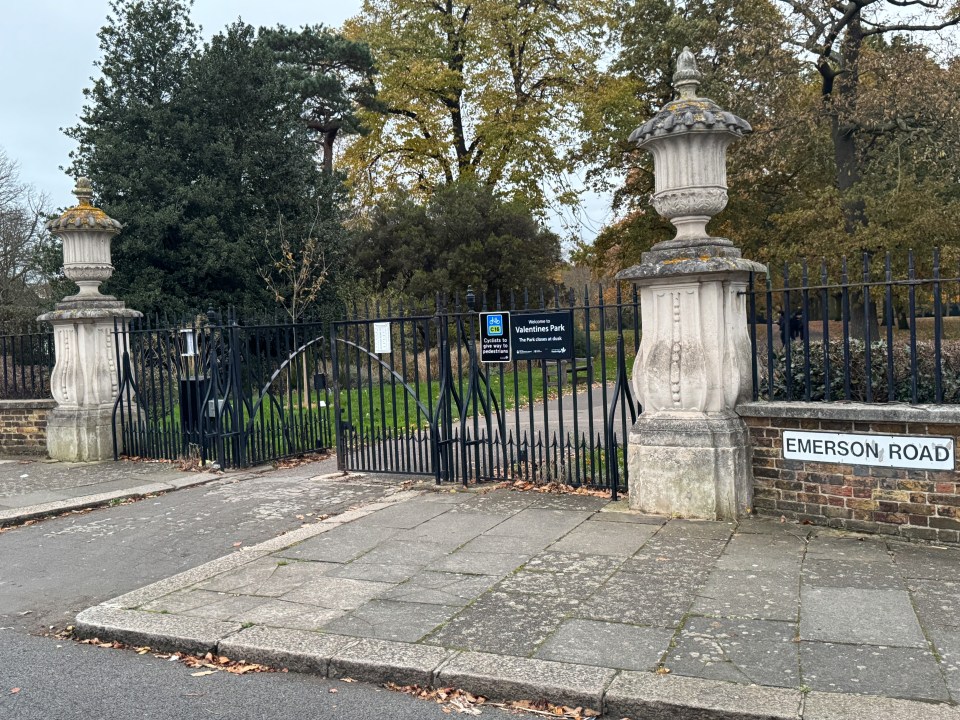 Police investigations are underway near Valentines Park