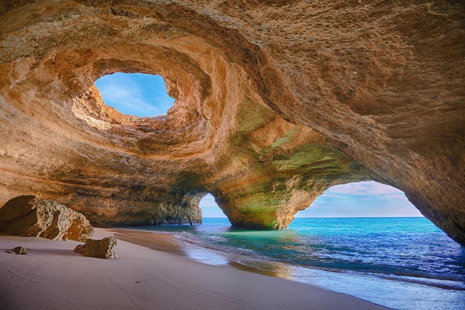 Travel Writer Edwina explains that the more adventurous can explore Portugal's Benagil Caves on a kayak excursion