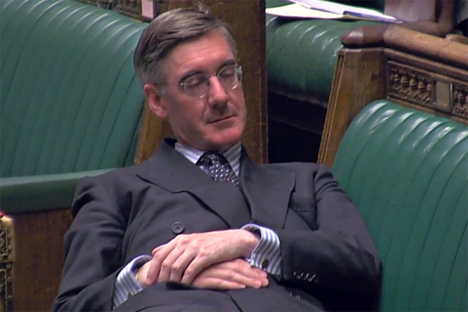 He has also fallen asleep in the House of Commons