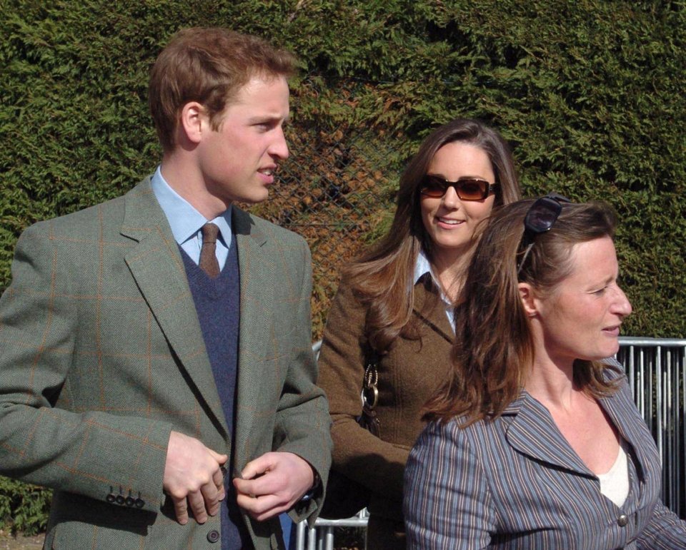 The couple met at St Andrews in 2001