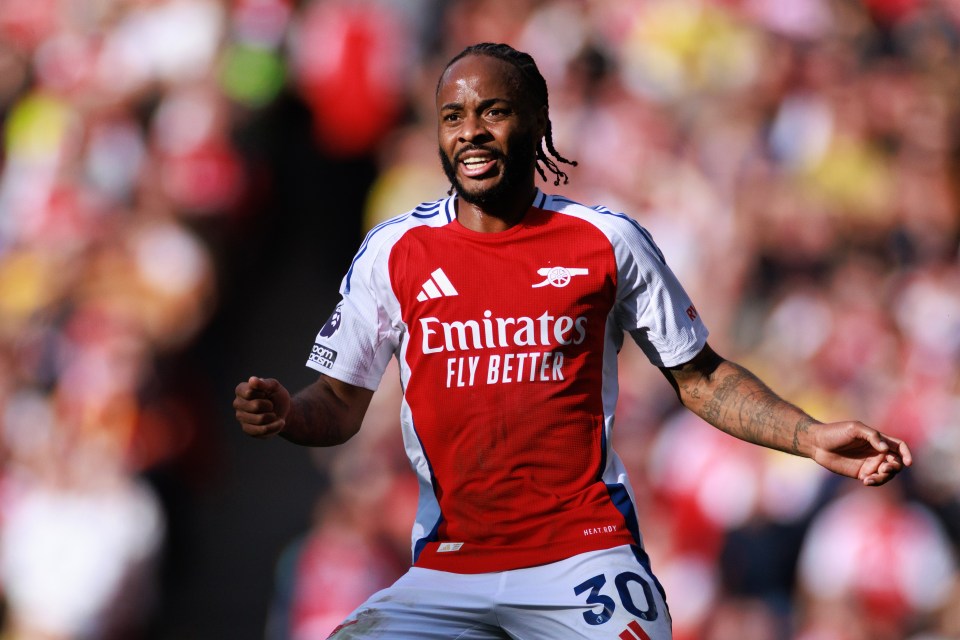 Raheem Sterling's £325k-per-week wages are split by Arsenal and Chelsea