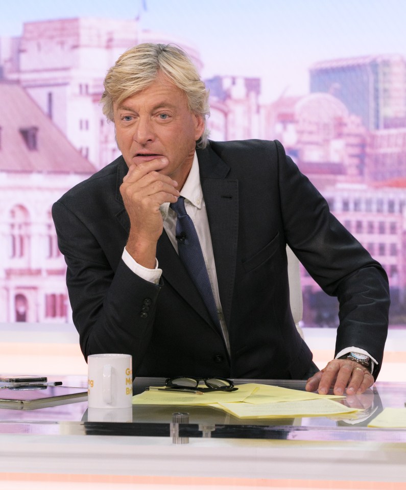 Richard Madeley has revealed he sleeps in a separate room from Judy Finnigan