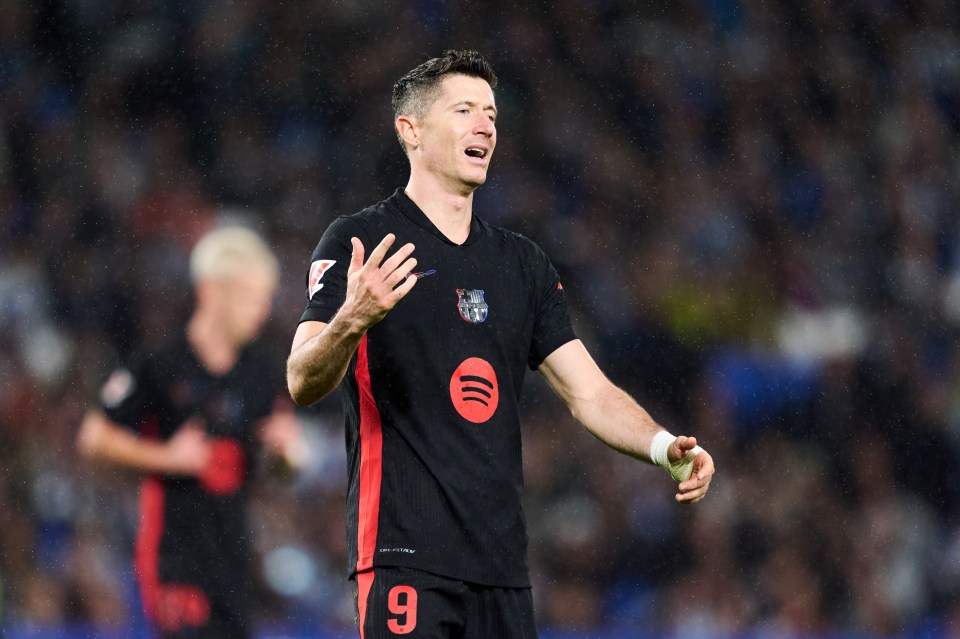 Robert Lewandowski was failed by the technology earlier this season