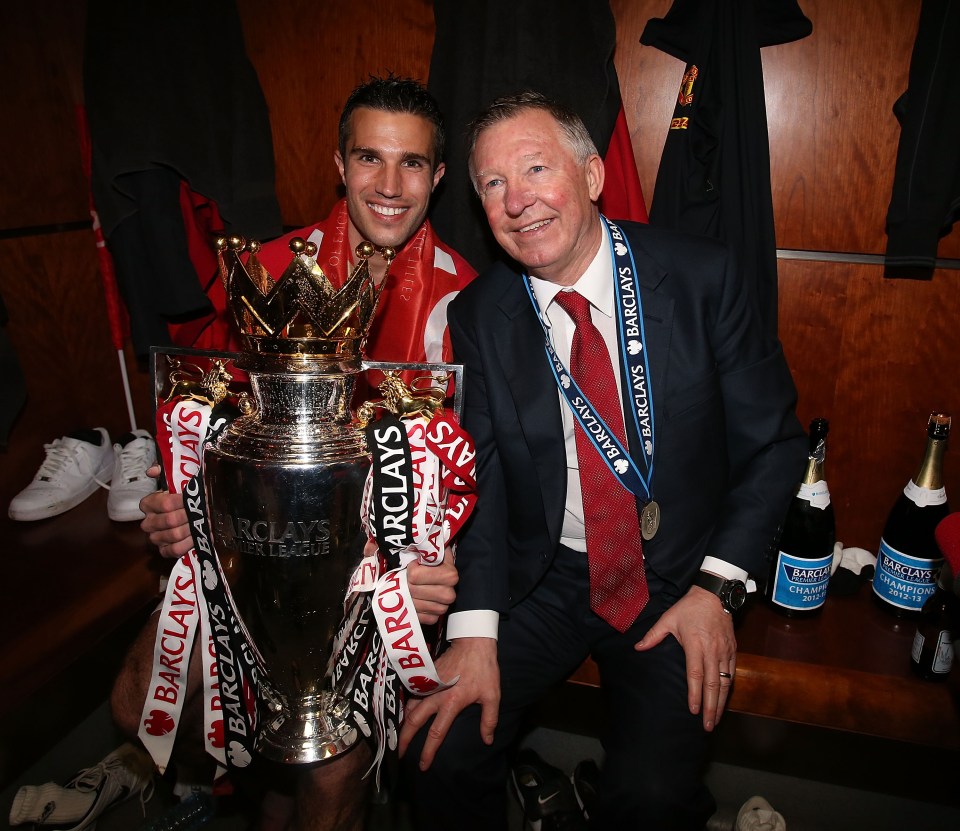 Sir Alex Ferguson sacrificed his values to sign Robin van Persie but instantly won the title