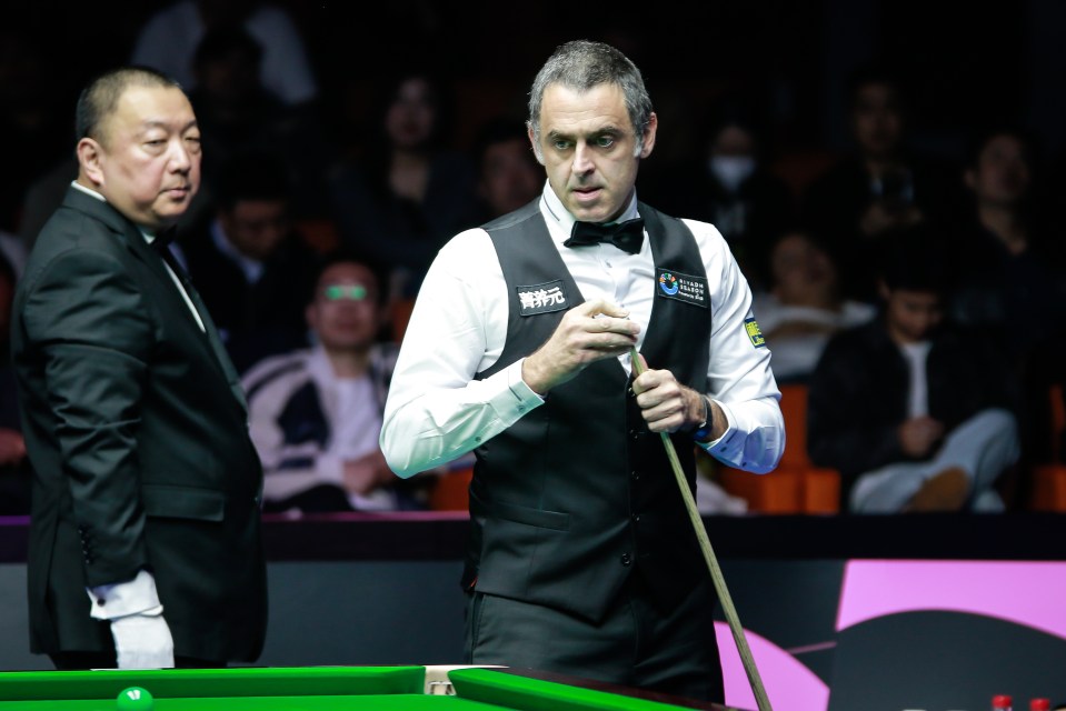 O'Sullivan at the International Championship in Nanjing