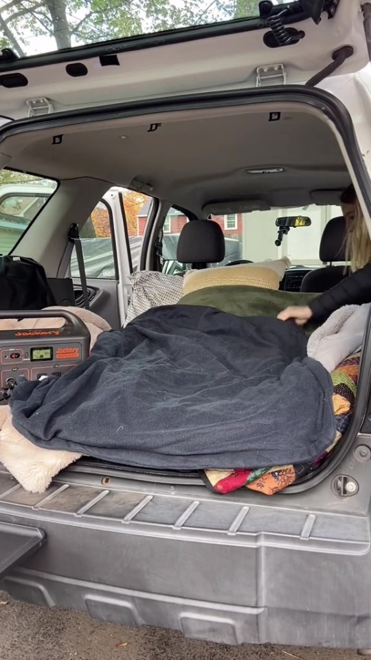 Sara decided to live in her car to travel the US