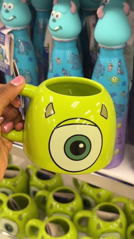 Kids will love this adorable Mike Waszowski mug