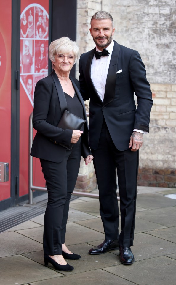 David Beckham's mum Sandra is a familiar face in the neighbourhood