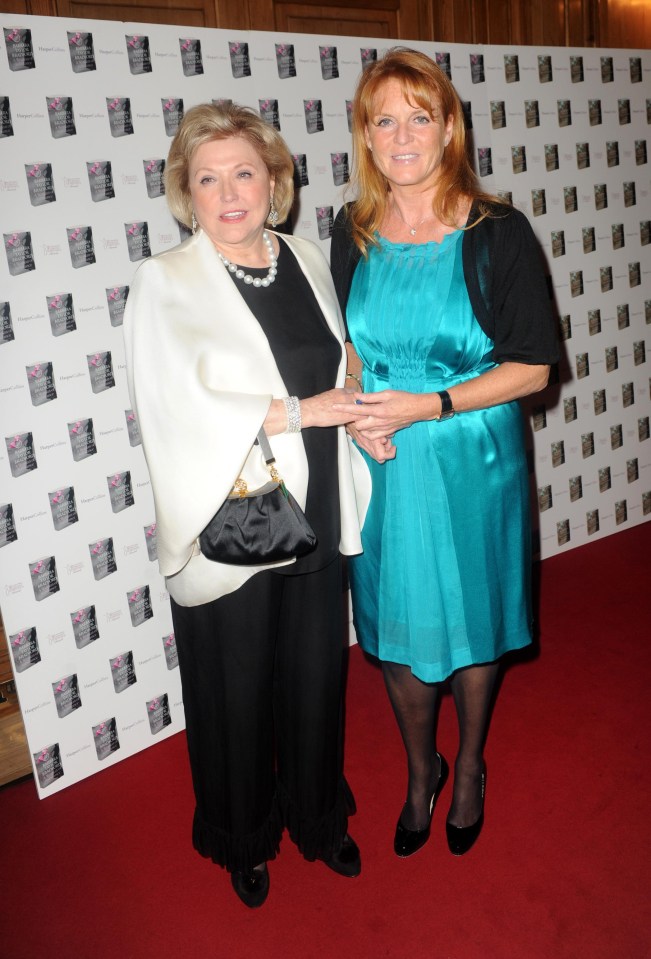 Sarah, Duchess of York during the Barbara Taylor Bradford Woman of Substance Awards at the Dorchester on Park Lane