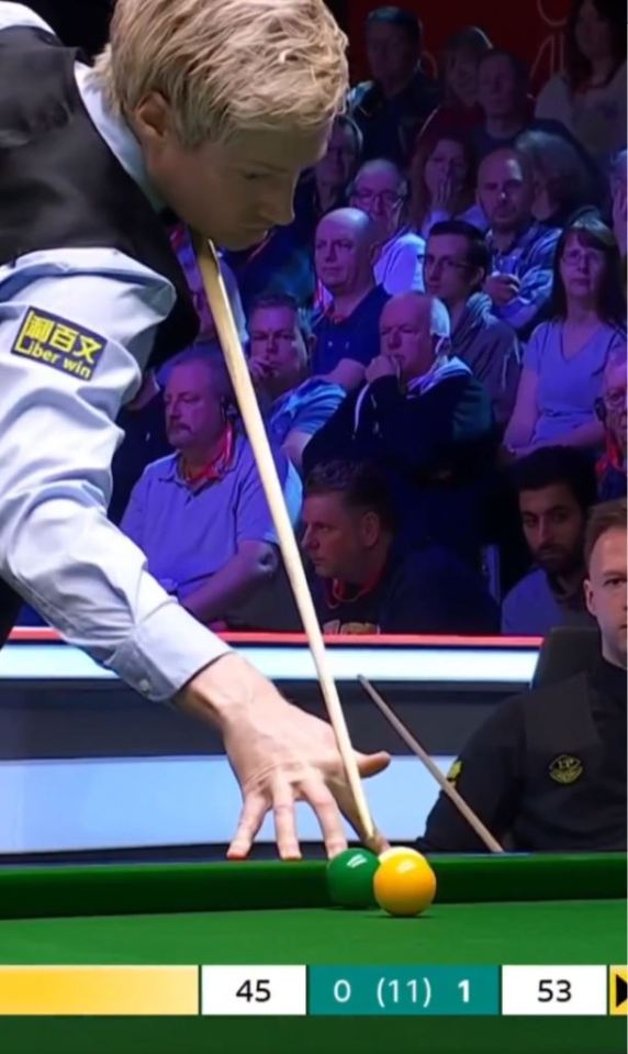 Robertson went on to lose his UK Championship clash with Judd Trump