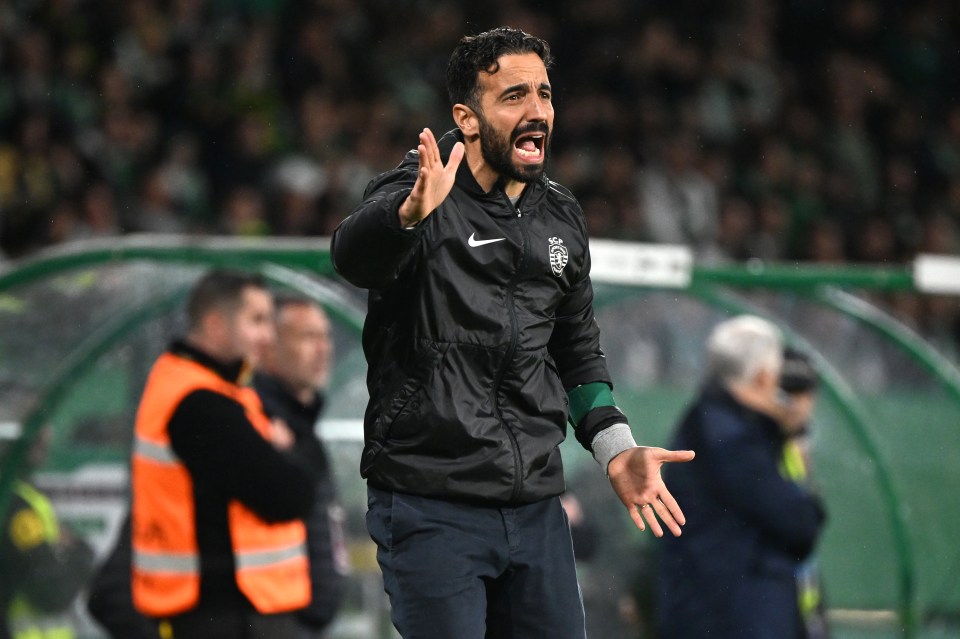 New Manchester United boss Ruben Amorim led Sporting Lisbon to a dominant win