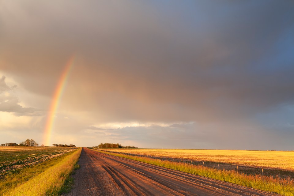 Storm chasing in Saskatchewan, Canad