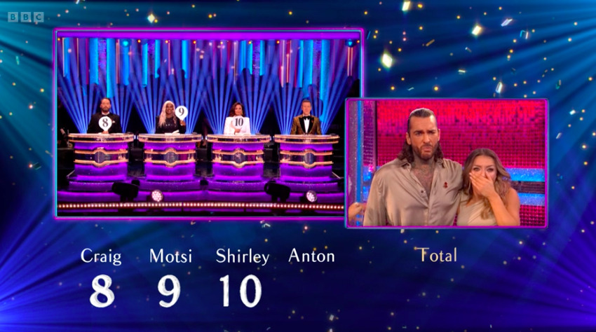 His dance, which was a tribute to his late nan, was awarded a 10 by Shirley Ballas