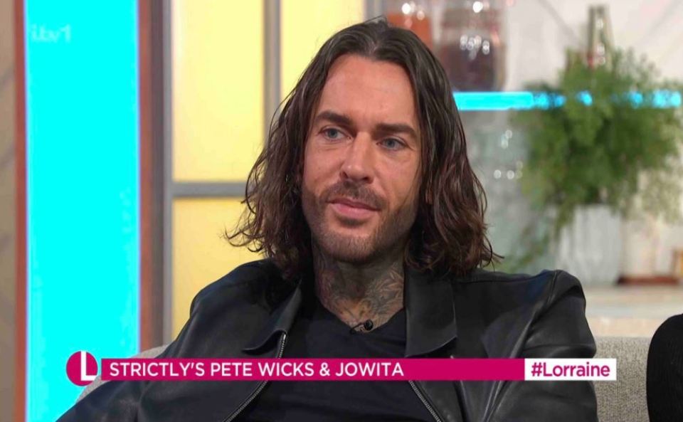 Pete Wicks has shown his support for Maura Higgins