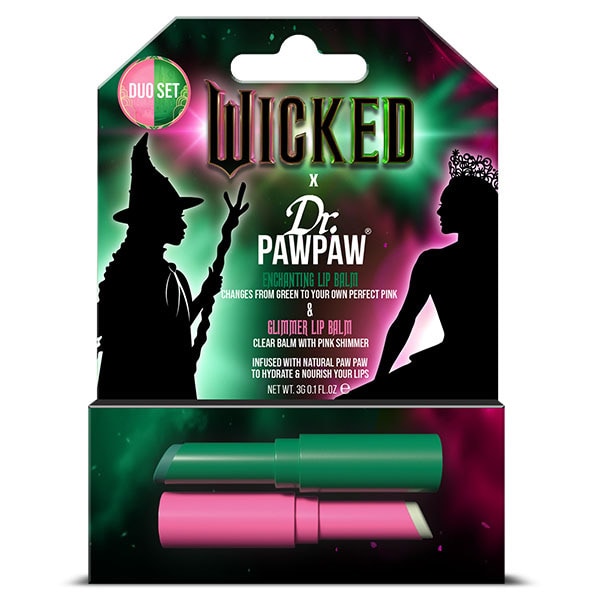 Wicked’s Dr Pawpaw Enchanting and Glimmer lip balms are now reduced