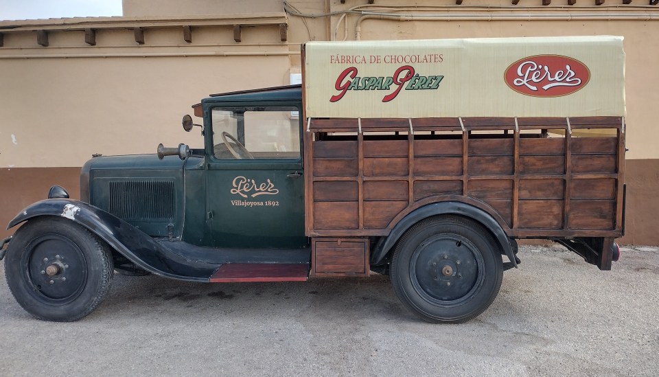 The Gaspar Perez chocolate van