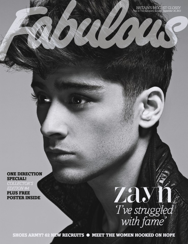 Zayn Malik spoke about how he struggled with fame