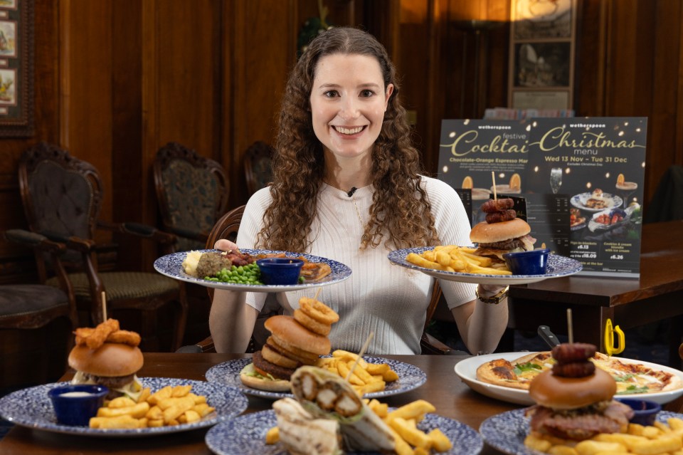 I tried the new Wetherspoons Christmas menu before it launches tomorrow