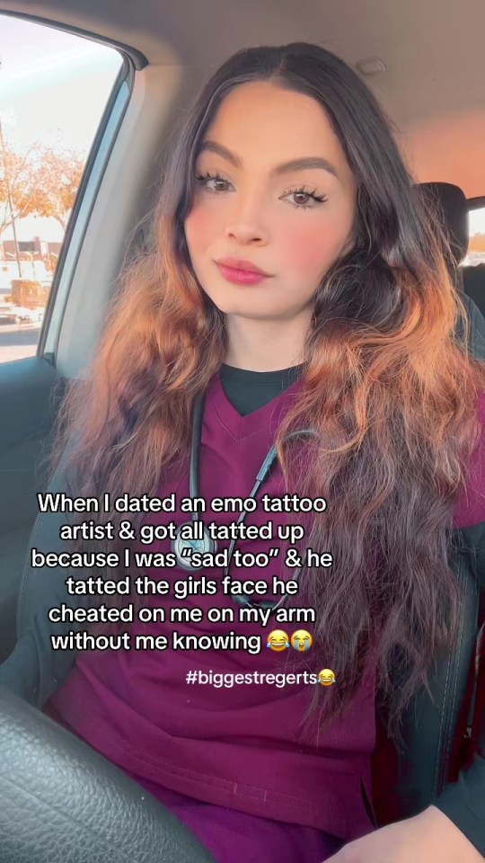 TikTok user Jasmine explained how her boyfriend's affair was made even worse