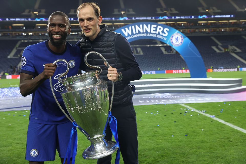 Rudiger was instrumental in Chelsea's Champions League win over Man City in 2021