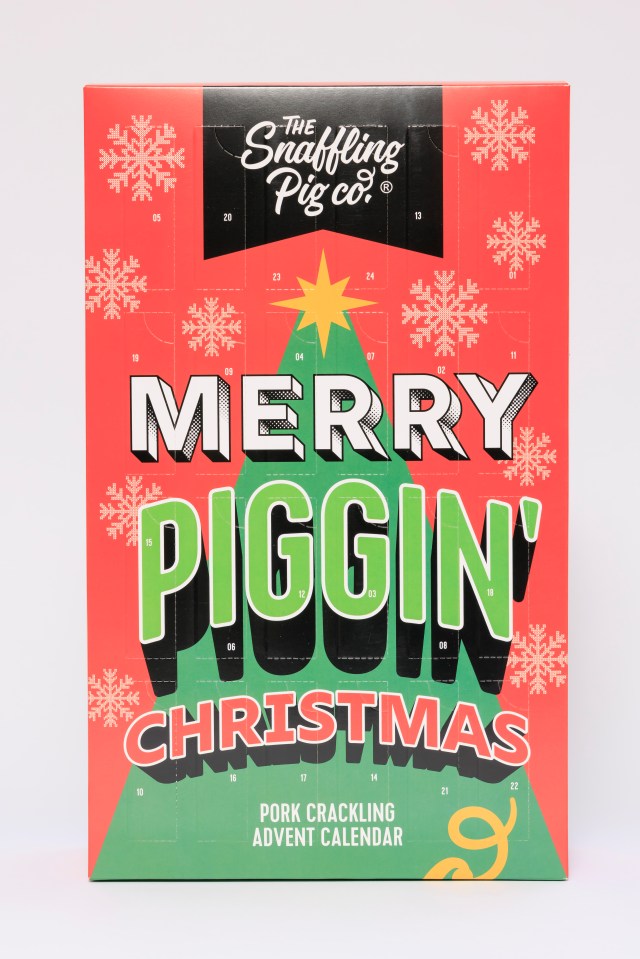 This advent calendar is perfect for pork crackling fans