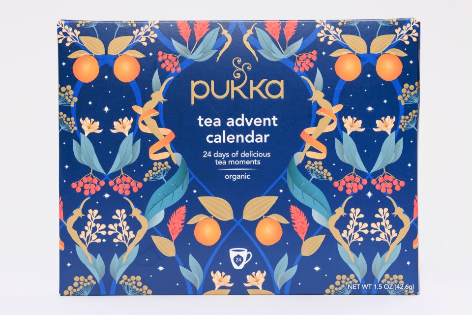 The Pukka advent calendar is perfect for anyone who loves a brew