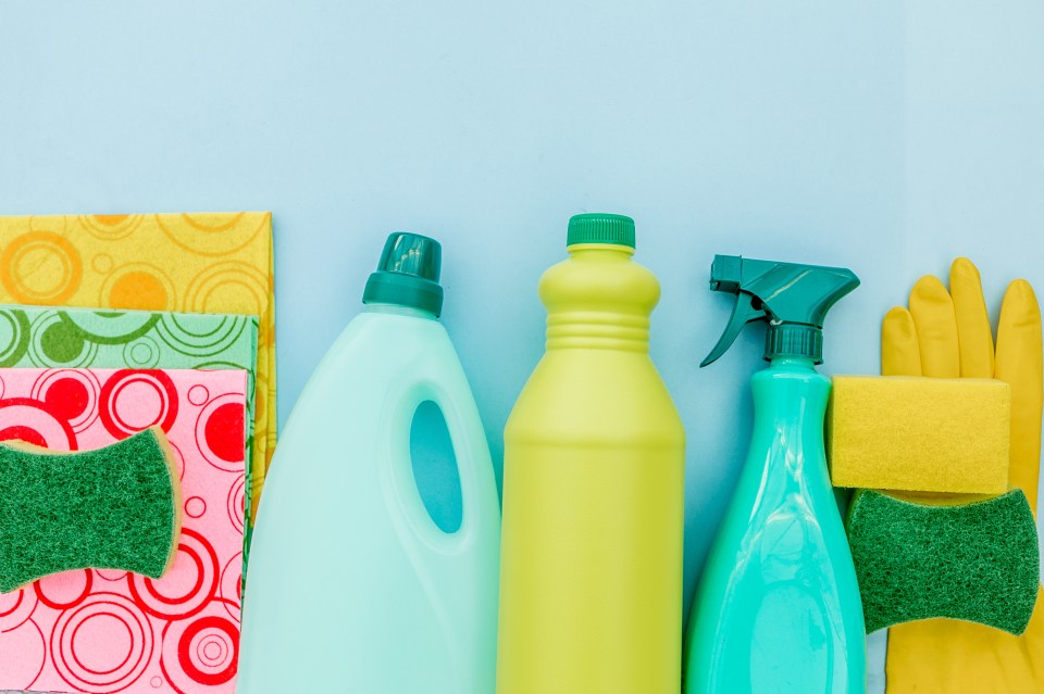 The cleaning hack involves elbow grease, an old toothbrush, one-part bleach to four-parts of water