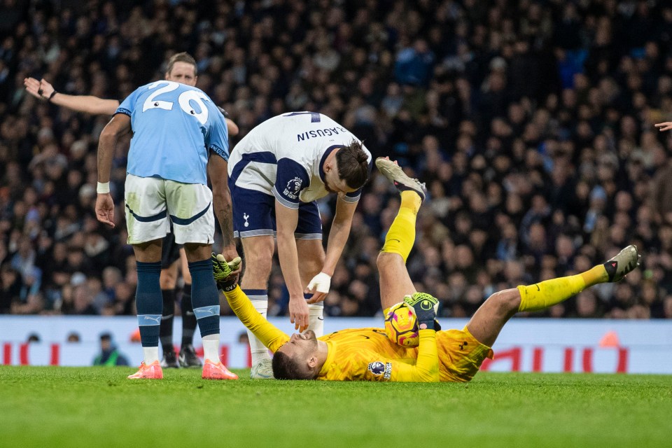 Guglielmo Vicario's injury is a blow for Spurs