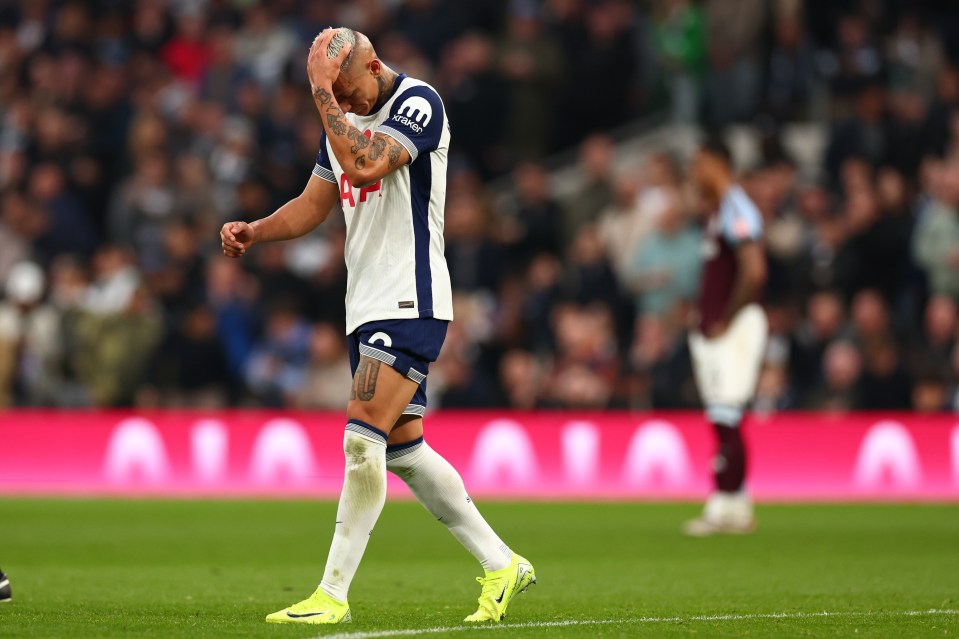 Tottenham star Richarlison is set to be sidelined for a 'significant amount of time'