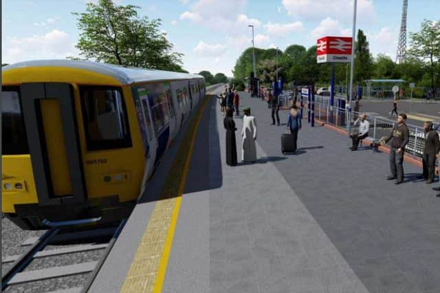 Cheadle in Greater Manchester is set to receive a new train station