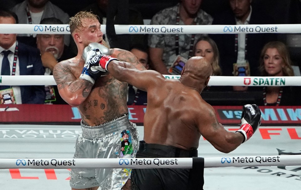 Mike Tyson was beaten by Jake Paul in their highly-anticipated bout