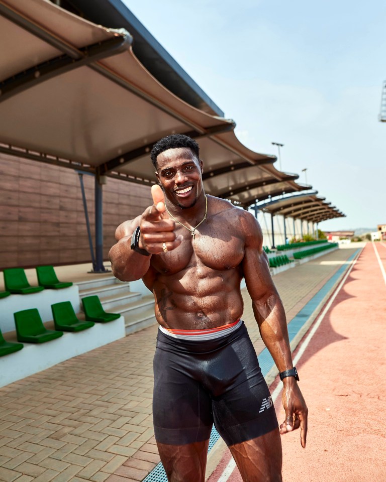 Gladiators star Harry AKA Nitro is dancing in this year's Strictly Christmas special