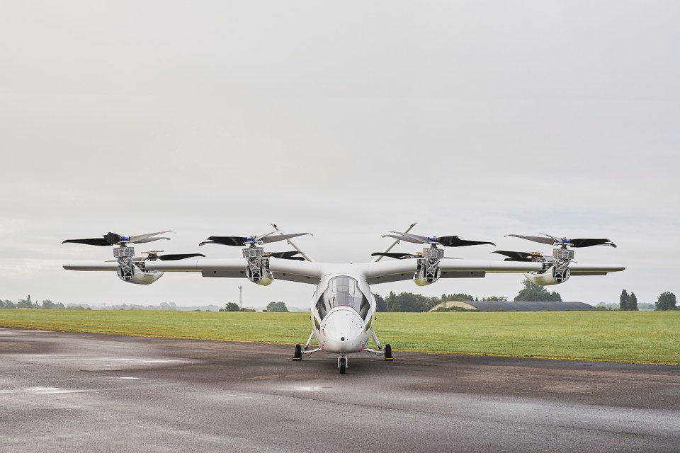 Vertical Aerospace AC2, Cotswolds Airport, July 2024</p>
<p>Photo by Adam Gasson / Vertical Aerospace