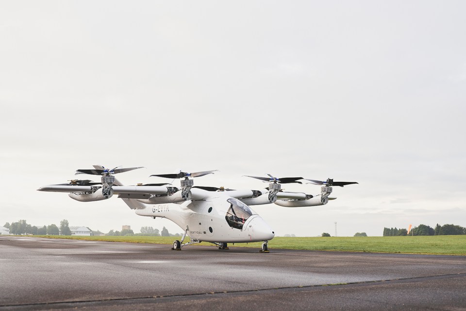 Vertical Aerospace AC2, Cotswolds Airport, July 2024</p>
<p>Photo by Adam Gasson / Vertical Aerospace