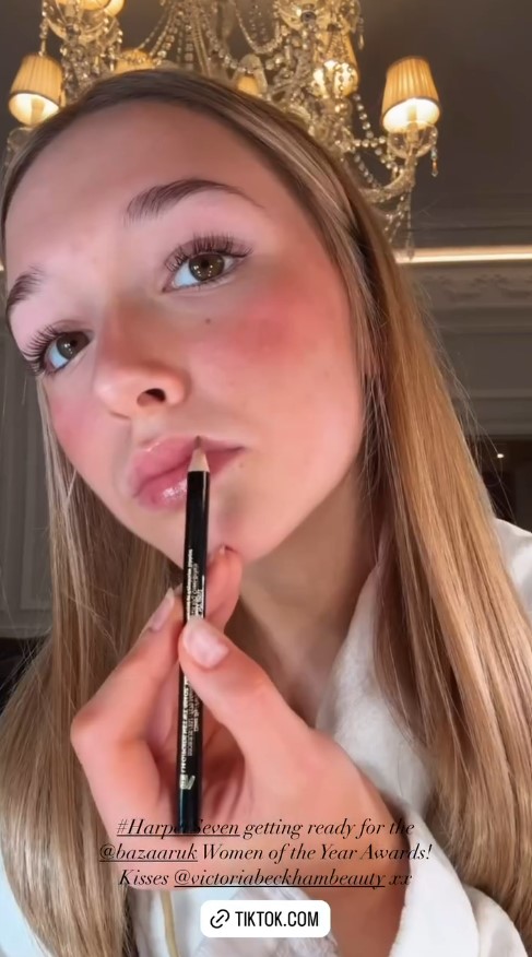 Just like Victoria, Harper could get a lot of great traction for her honest makeup tutorials and fashion videos