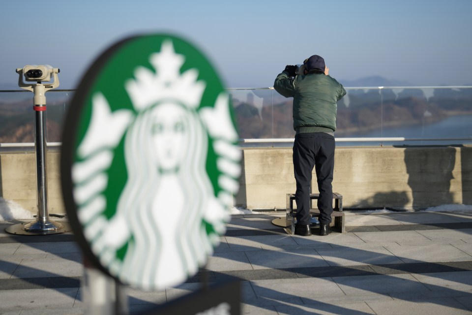 A visitor watched the North Korean side at the observatory of the Aegibong Peace Ecopark in Gimpo, South Korea