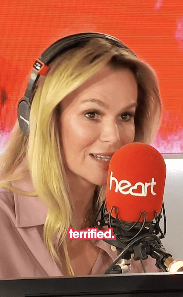 Amanda Holden is feeling the pressure about the upcoming gig