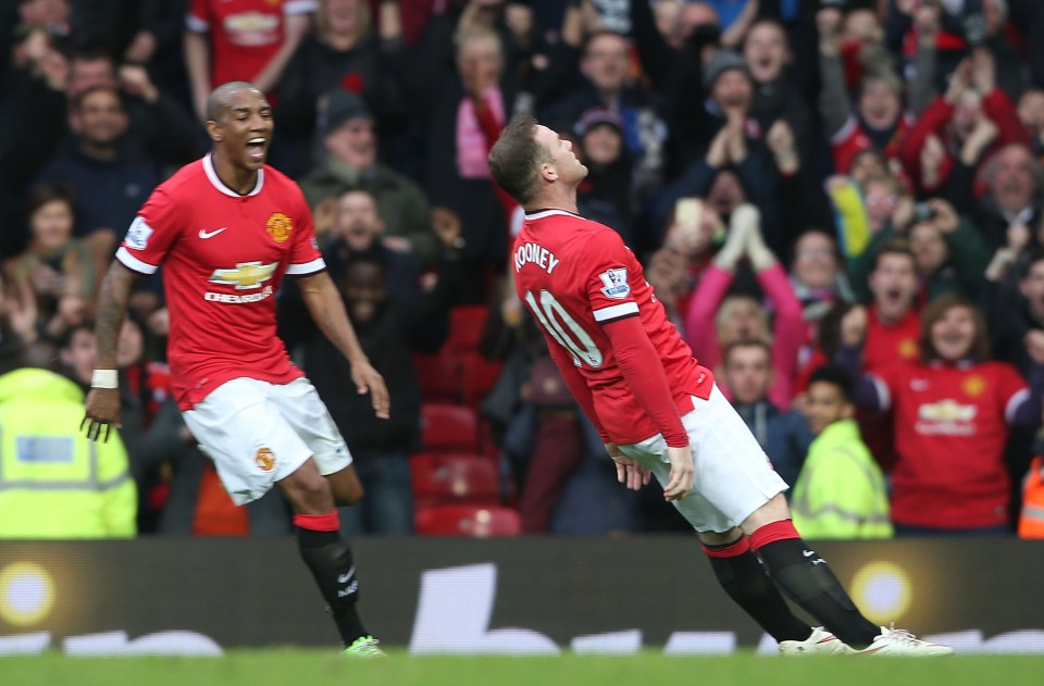 Rooney then did this hilarious celebration