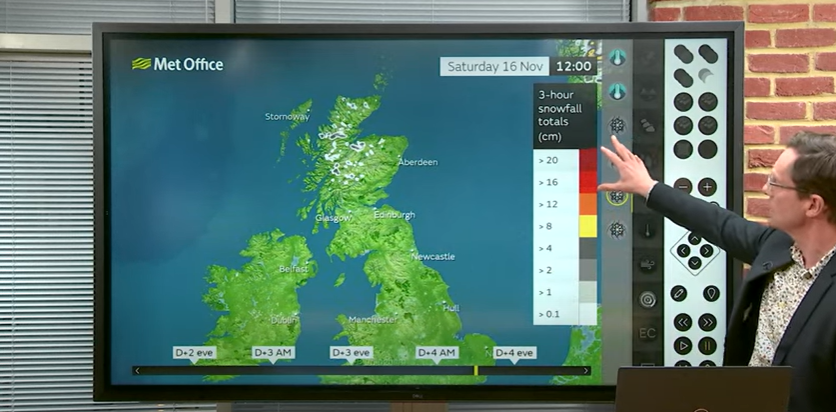 The Met Office has revealed where more snow could fall