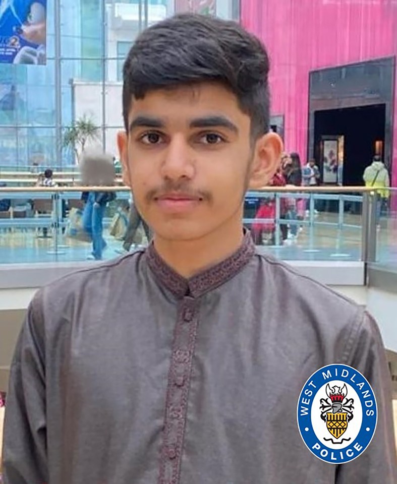 Muhammad Hassam Ali, 17, was stabbed in Victoria Square, Birmingham