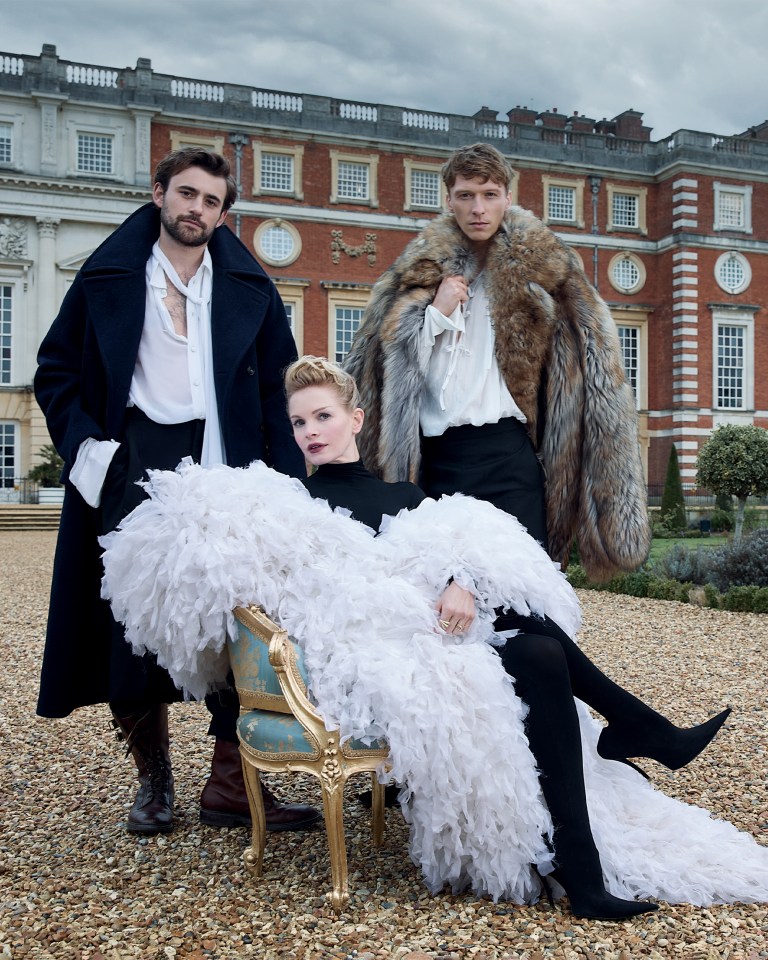 The younger stars of the Wolf Hall: The Mirror And The Light posed for Tatler