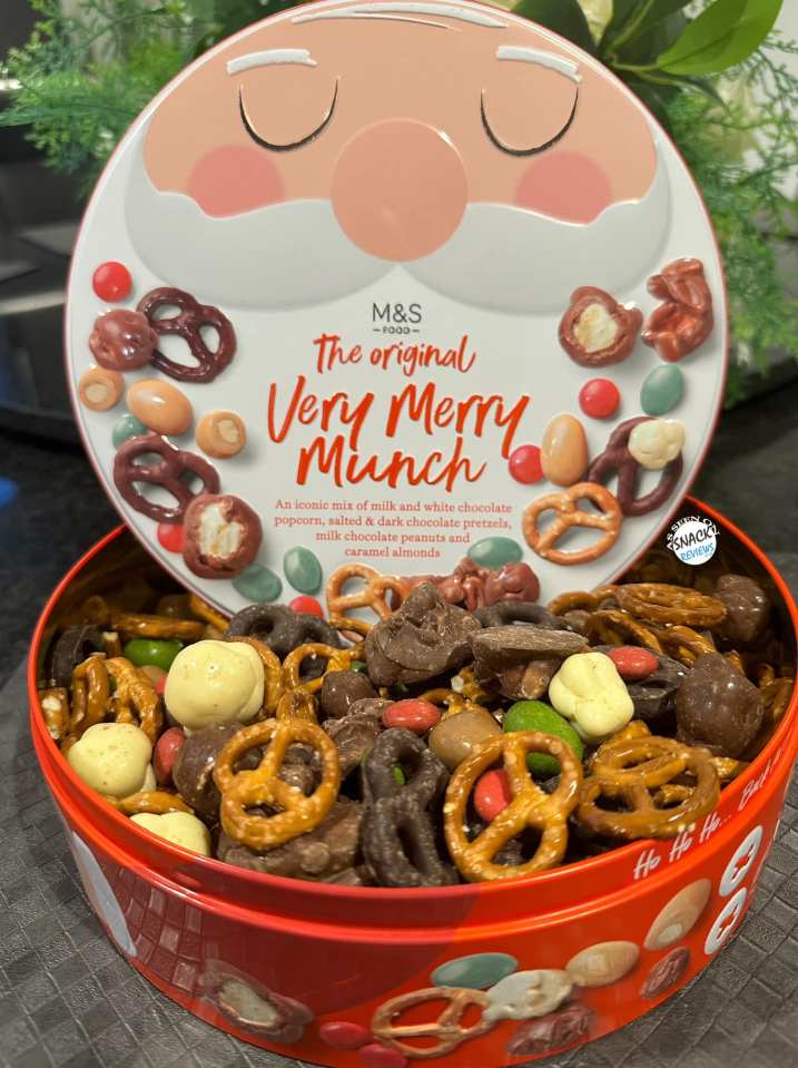 The M&S Very Merry Munch Mix sells for £10