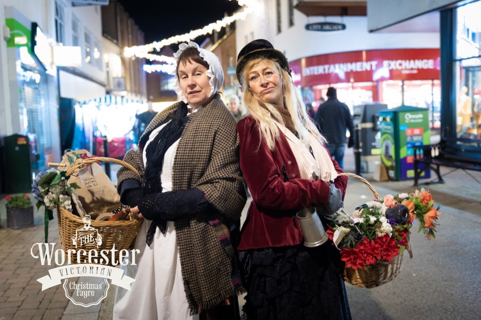 There are more than 200 stalls at the Christmas fayre