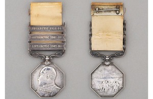 Ernest Shackleton's medals