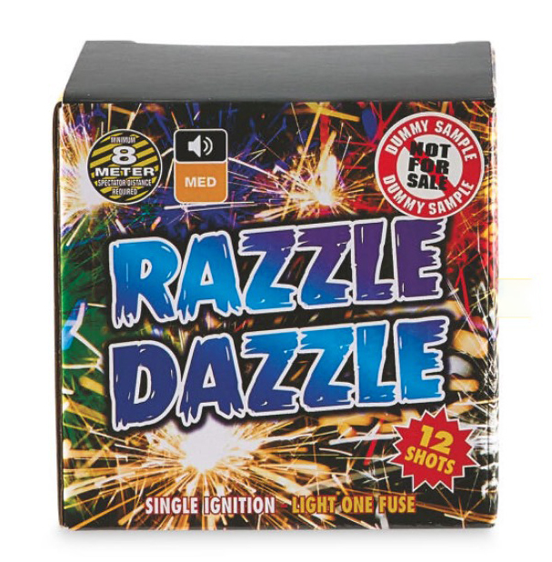 Razzle Dazzle rockets from Aldi