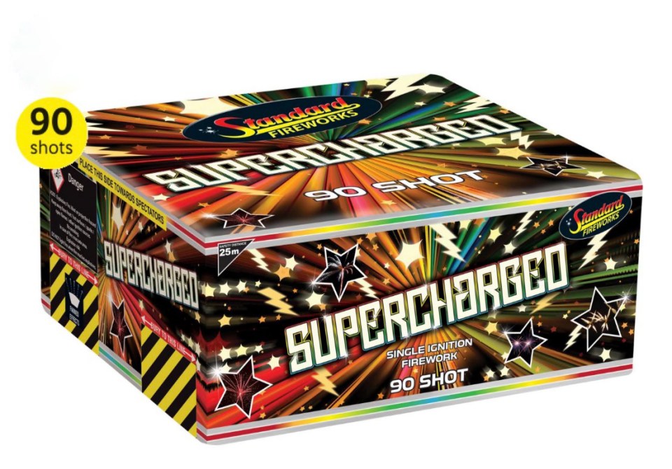 Standard Fireworks Supercharged box from Lidl